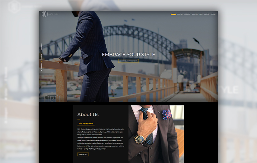 R & H Custom Made screenshot 1